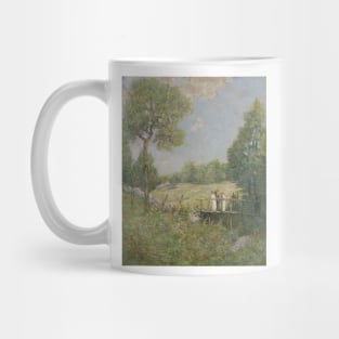 The Fishing Party by Julian Alden Weir Mug